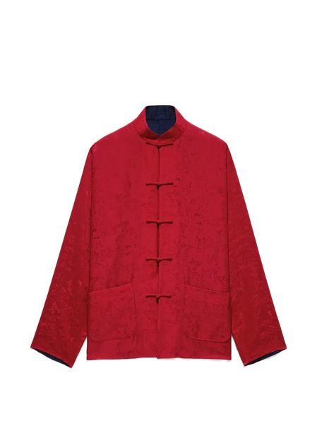  Shanghai Tang Reversible Floral Jacket - Red 