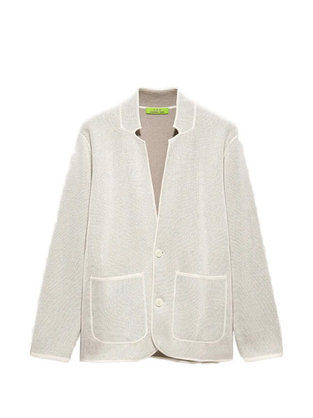  Shanghai Tang Tang Button-pocket Blazer - Neutrals 