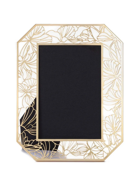  Shanghai Tang Tang Ginger Flower Photo Frame - Gold 