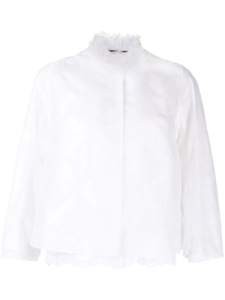  Shiatzy Chen Lace Collar Jacket Set - White 