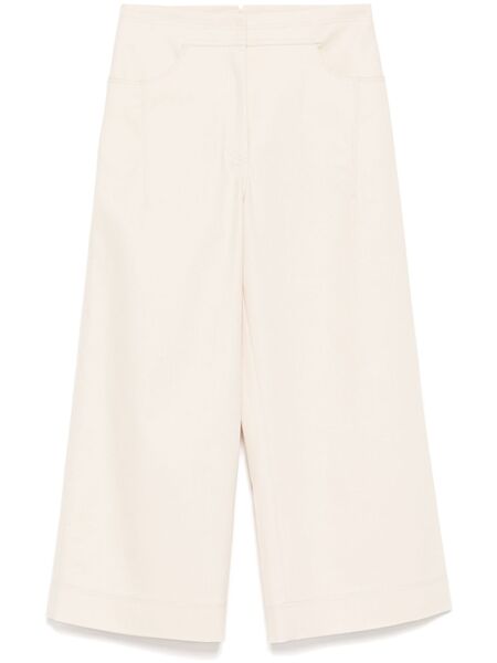  Shiatzy Chen Straight Trousers - Neutrals 