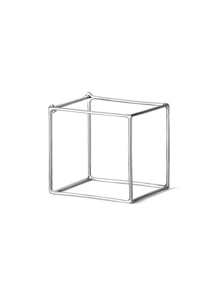  Shihara Square Earring 25 - Metallic 