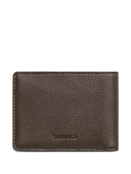  Shinola Canfield Id Bifold Wallet - Brown 