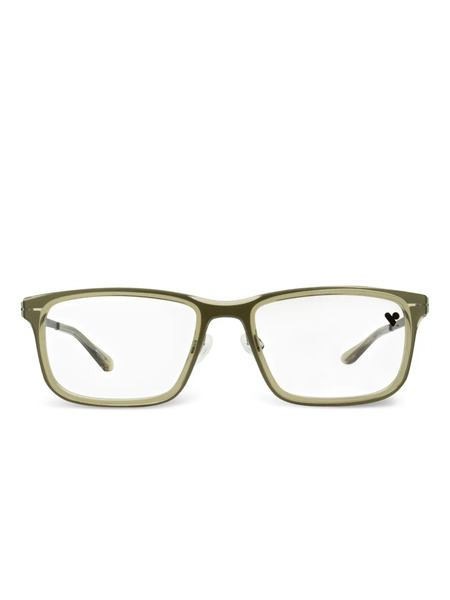  Shinola Flexon Rectangular-frame Glasses - Green 