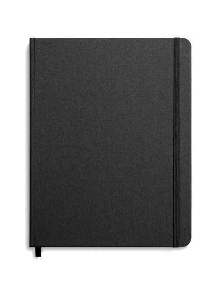  Shinola Large Hard Plain Journal - Black 