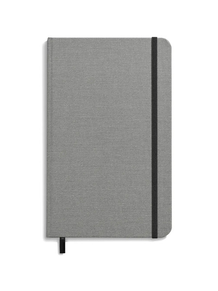  Shinola Medium Hard Ruled Journal - Grey 