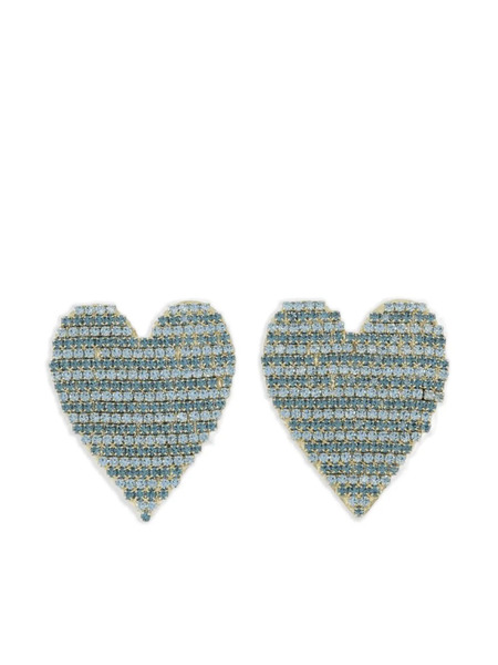  Shourouk Watermelon Embellished Earrings - Gold 