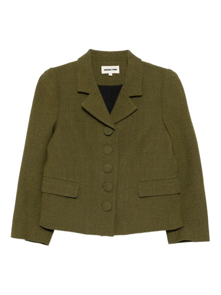  Shushu/tong Button-down Lapel Jacket - Green 