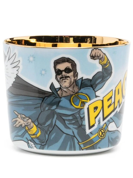  Sieger By Fürstenberg Becher Peace Man Champagne Goblet - Blue 
