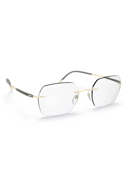  Silhouette Geometric-frame Glasses - Black 