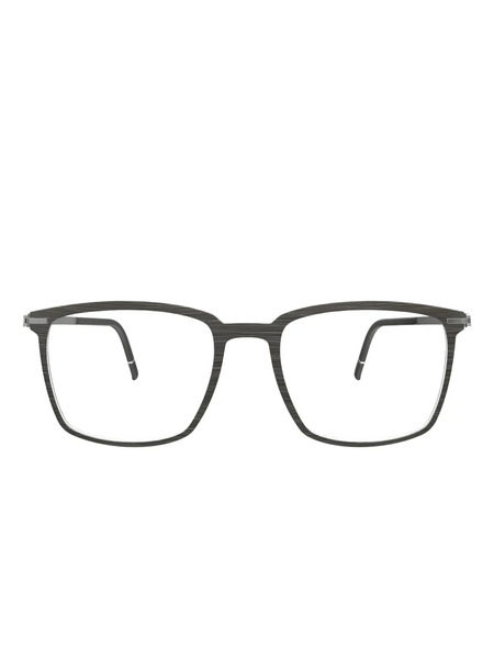 Silhouette Square-frame Glasses - Black 