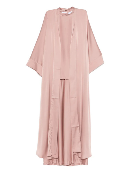  Silkylicious Abaya Three-piece Set - Pink 