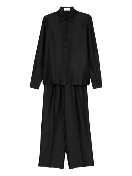  Silkylicious Silk Pyjama Set - Black 