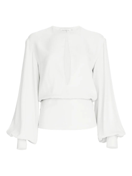  Silvia Tcherassi Covilha Blouse - Neutrals 