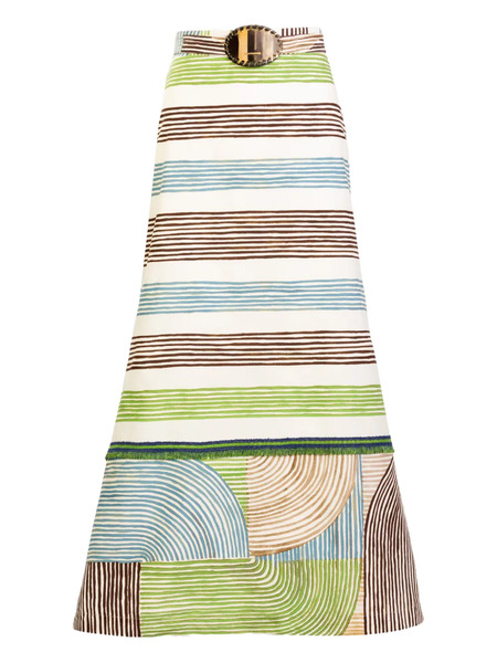  Silvia Tcherassi Lyla Midi Skirt - White 