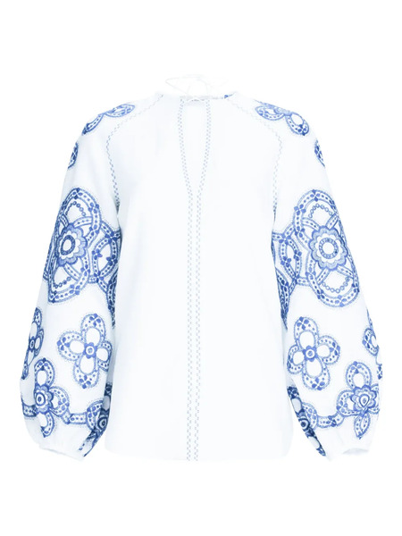  Silvia Tcherassi Molveno Blouse - White 