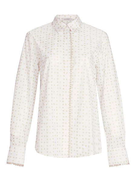  Silvia Tcherassi Naroa Cotton Shirt - Neutrals 