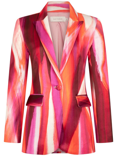  Silvia Tcherassi Rebeca Blazer - Red 