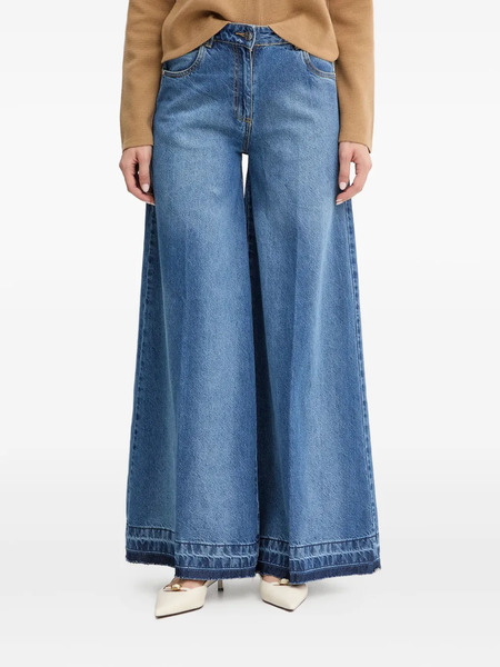  Silvian Heach Frayed Jeans - Blue 