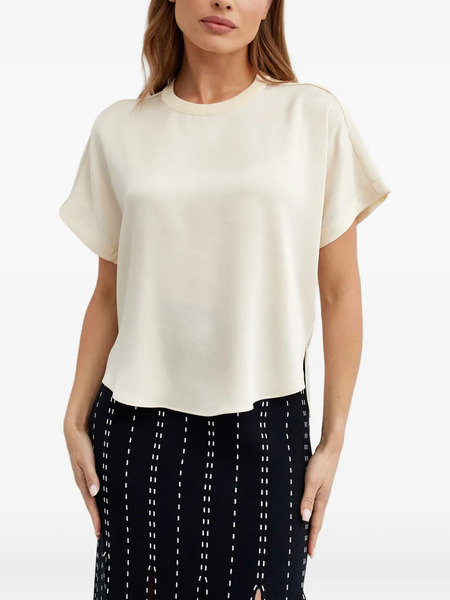  Simkhai Addy Panel T-shirt - Neutrals 