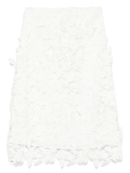  Simkhai Ambrosia Midi Skirt - White 