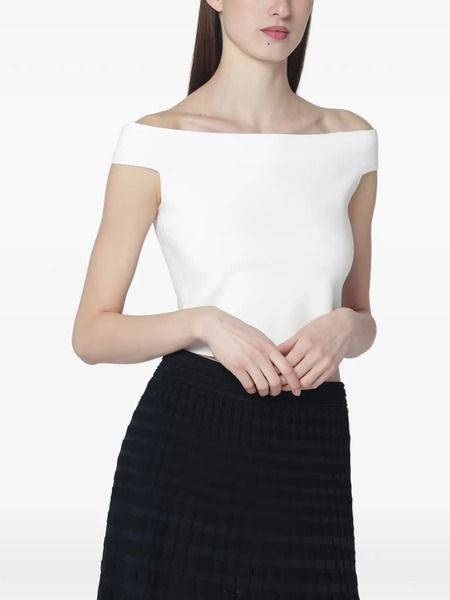  Simkhai Dalton Off-shoulder Top - White 
