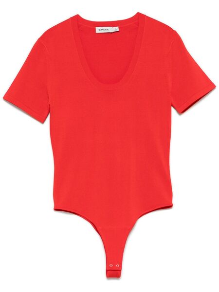  Simkhai Drew Bodysuit - Red 
