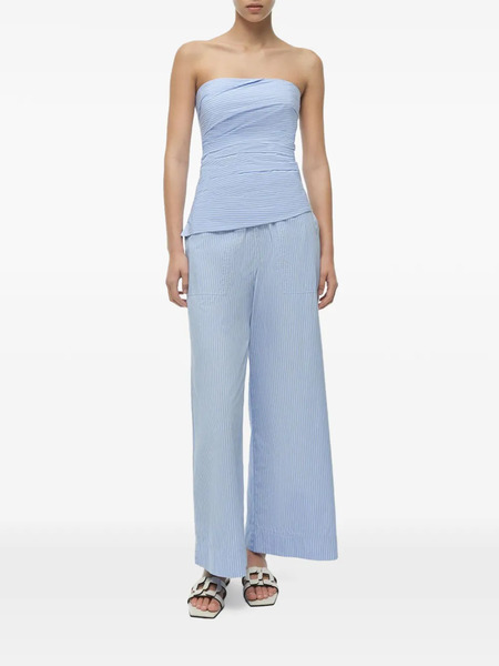  Simkhai Emerson Striped Top - Blue 