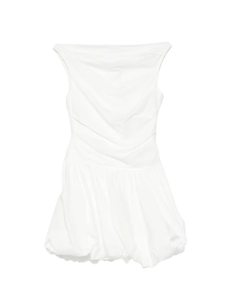  Simkhai Gathered Mini Dress - White 