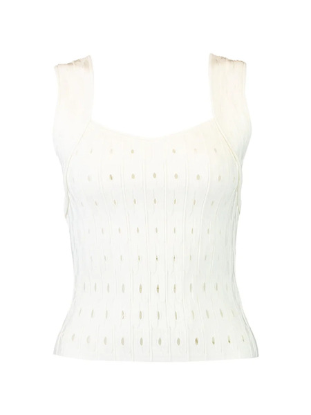 Simkhai Gentry Cut-out Tank Top - Neutrals 
