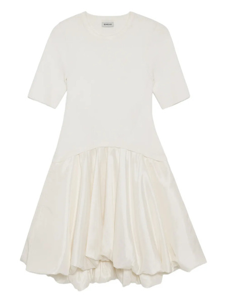  Simkhai Kenny Bubble-hem Mini Dress - White 