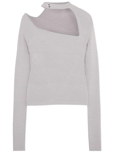  Simkhai Lysette Ribbed-knit Top - Neutrals 