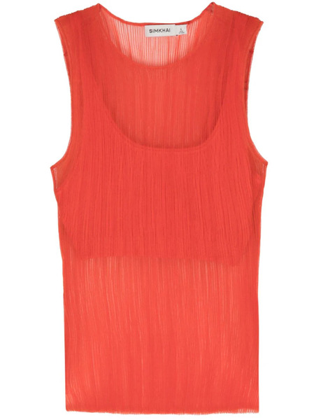 Simkhai Oakley Tank Top - Orange 