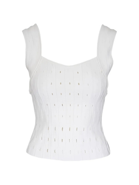  Simkhai Openwork Top - White 