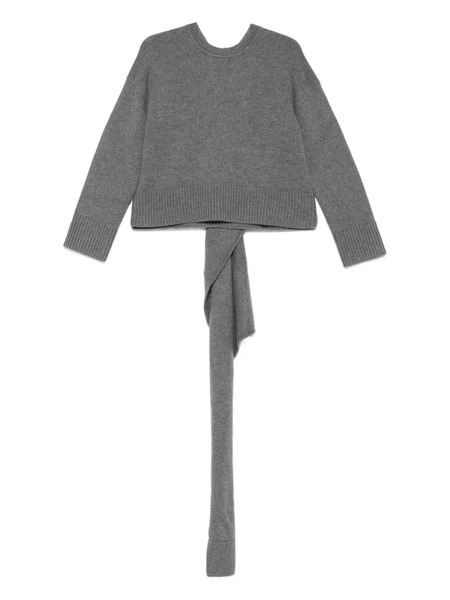  Simkhai Scarf-detail Sweater - Grey 