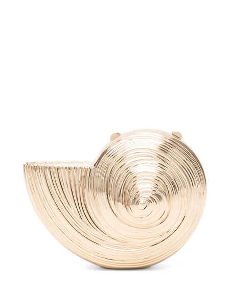  Simkhai Spiral-shell Clutch Bag - Gold 