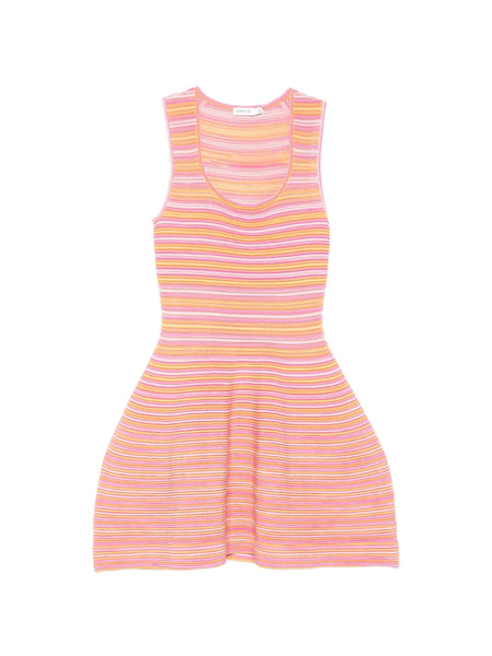  Simkhai Striped Mini Dress - Pink 
