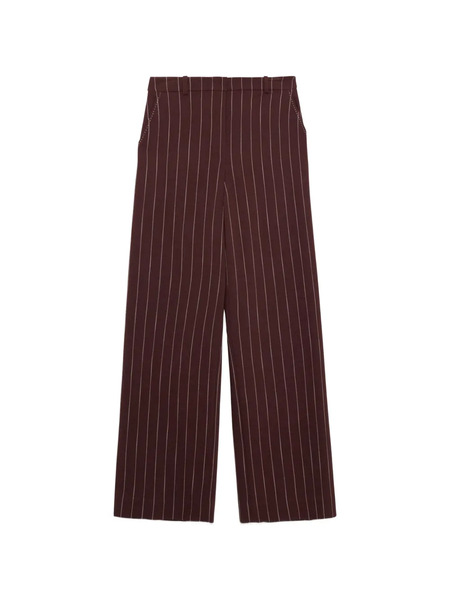  Simkhai Tavar Striped Trousers - Brown 
