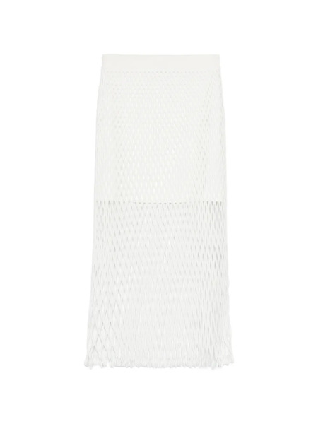 Simkhai White Midi Skirt 