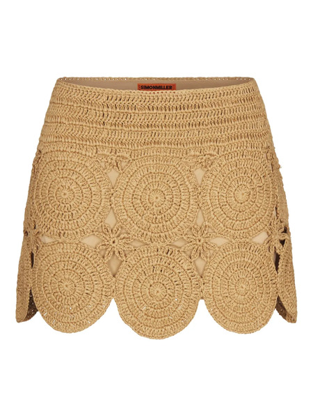  Simon Miller Beep Beep Mini Skirt - Neutrals 