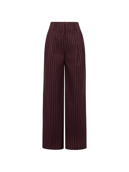  Simon Miller Bloo Pinstripe Trousers - Red 
