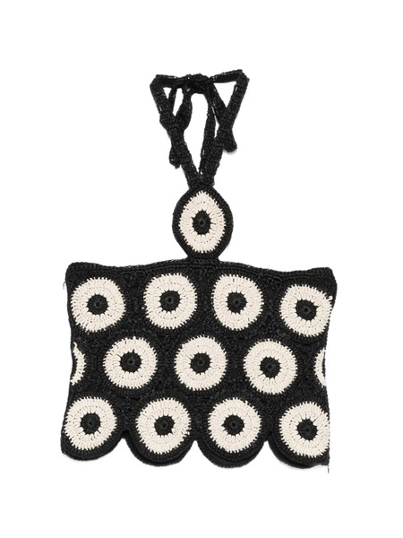  Simon Miller Crochet Cropped Top - Black 