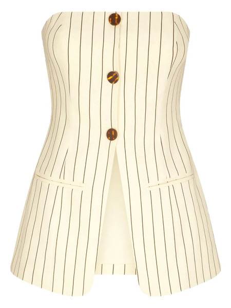  Simon Miller Mori Button Top - Neutrals 