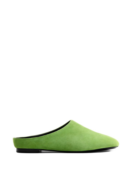  Simon Miller Riad Suede Mules - Green 