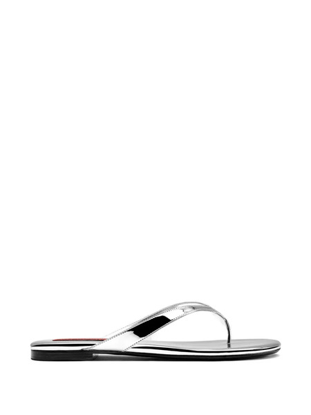  Simon Miller Riviera Flat Sandals - Silver 