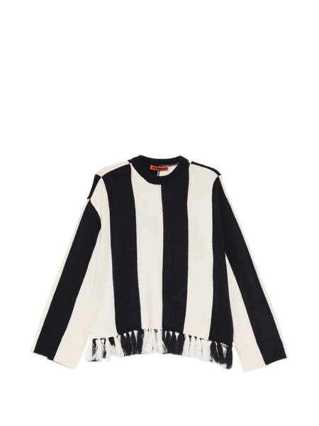  Simon Miller Striped Tassel Sweater - Blue 