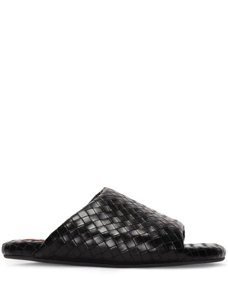  Simon Miller Woven-design Bubble Slides - Black 
