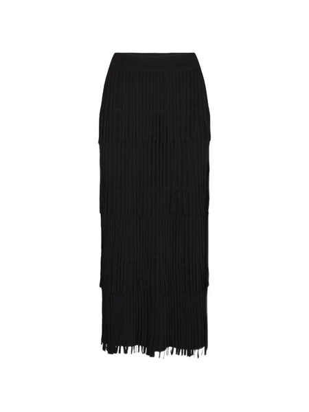  Simon Miller Za Za Fringe Midi Skirt - Black 