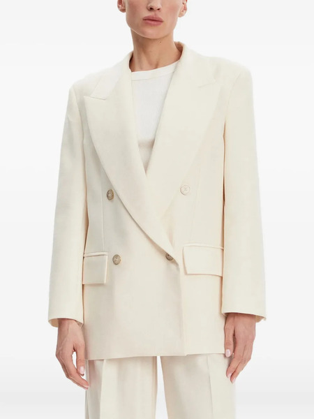  Simona Corsellini Double-breasted Blazer - Neutrals 