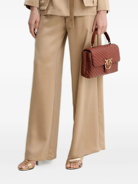  Simona Corsellini Elasticated-waist Trousers - Neutrals 